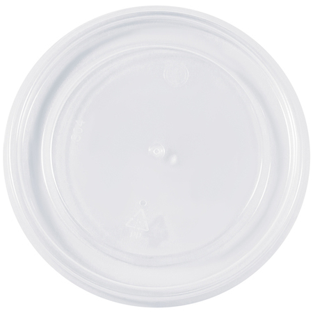 Partners Brand Soup Container Lids, 8 and 12 oz., White, PK 500 SOUP0812LID